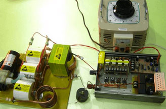 自制感應加熱設備組成部件